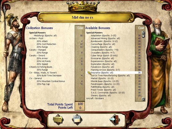 image of the civilization points